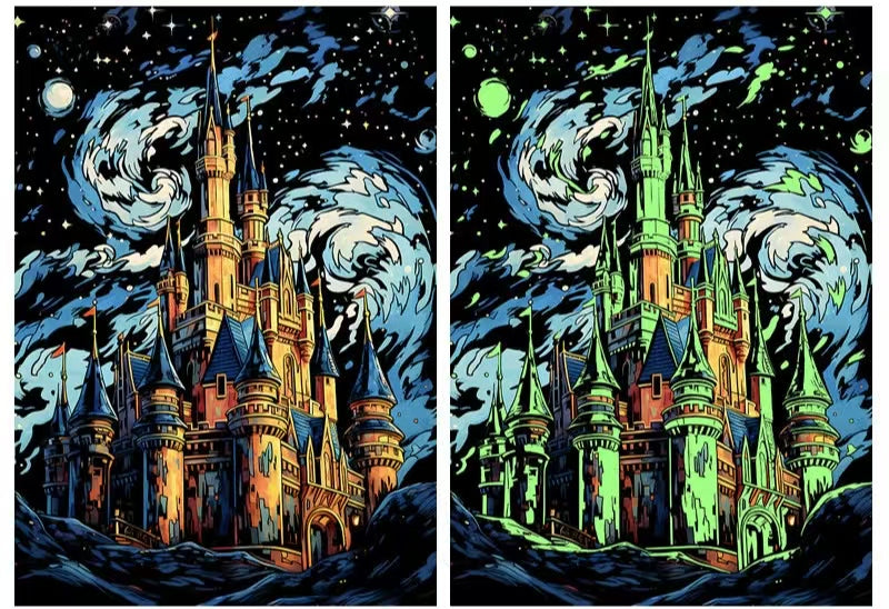 Cyber Castle - Glow in Dark